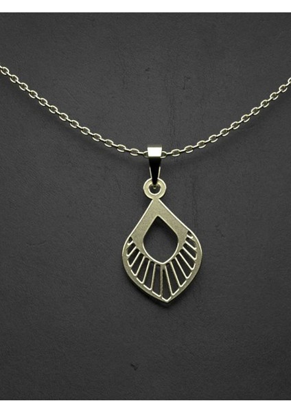 14 Ayar Altın Gözyaşı Damlası Kolye Ucu 0.5 Gr, KC10581 Kodlu