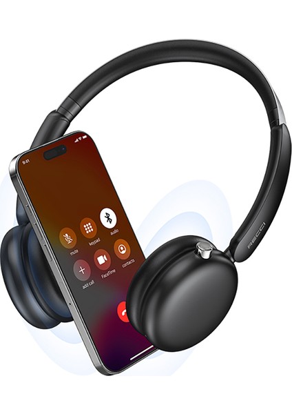 REP- W95 Anc/ enc Özellikli Hi- Fi Ses Kulak Üstü Bluetooth Kulaklık V5. 3 Siyah fiyatları