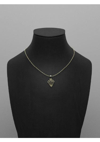 14 Ayar Altın Elmas Kolye Ucu 0.5 Gr, KC14624 Kodlu indirimleri