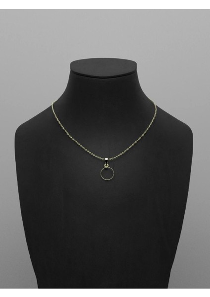 14 Ayar Altın Daire Kolye Ucu 0.5 Gr, KC14630 Kodlu indirimleri