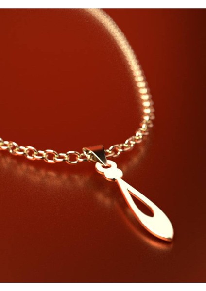 14 Ayar Altın Gözyaşı Damlası Kolye Ucu 0.5 Gr, KC12539 Kodlu fırsatları