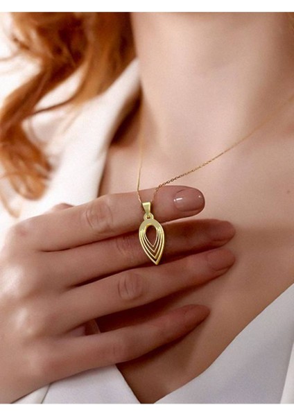 14 Ayar Altın Gözyaşı Damlası Kolye Ucu 0.5 Gr, KC10560 Kodlu modelleri