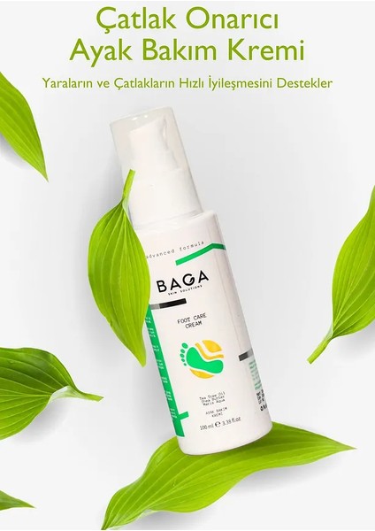 Baga Çay Ağacı Yara ve Çatıak Onarıcı Topuk Ayak Bakım Kremi 100 ml indirimleri