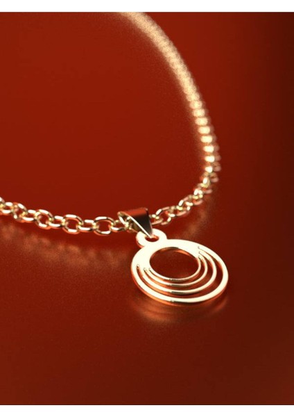 14 Ayar Altın Daire Kolye Ucu 0.5 Gr, KC10456 Kodlu fırsatları