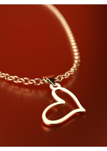 14 Ayar Altın Kalp Kolye Ucu 0.5 Gr, KC17476 Kodlu fırsatları