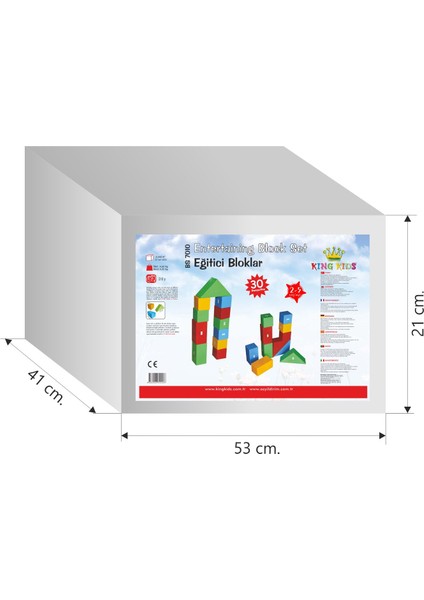 Eğitici Bloklar 30 Parça – Renkli Zeka Oyunu | 2+ Yaş Motor Beceri Geliştirici Oyuncak modelleri