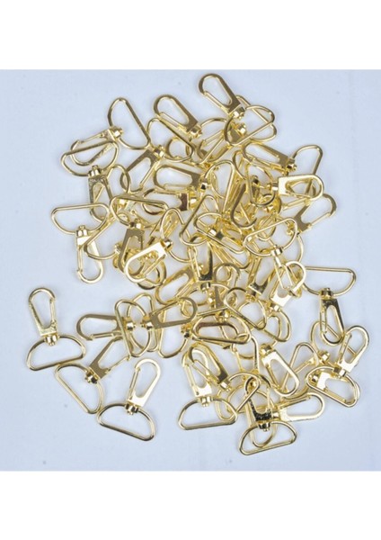 Makrome Kancalı Anahtarlık Halkası 20'l' Paket