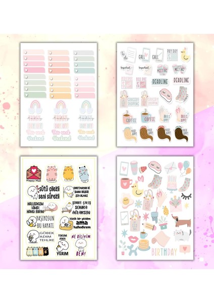 Rengarenk Stıcker Kitabı GIFT MODA fırsatları