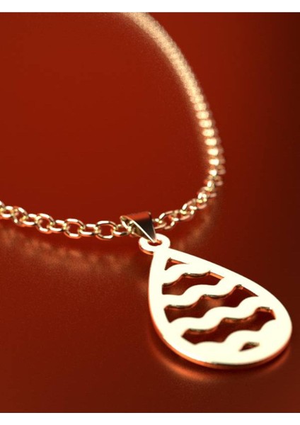 14 Ayar Altın Gözyaşı Damlası Kolye Ucu 0.5 Gr, KC11492 Kodlu fırsatları