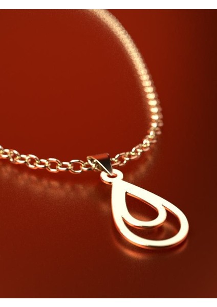 14 Ayar Altın Gözyaşı Damlası Kolye Ucu 0.5 Gr, KC12380 Kodlu fırsatları