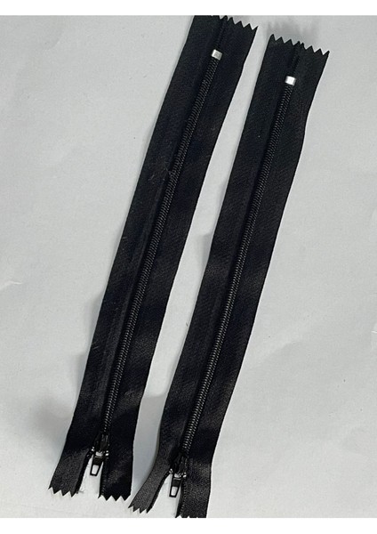 18 cm Fermuar (75 Adet) Siyah-Lacivert-Beyaz
