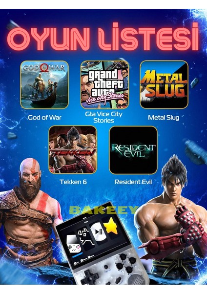 Atari El Konsolu – 20.000 Dahili Oyun, Tv Bağlantılı, Taşınabilir Retro Oyun Konsolu fiyatları