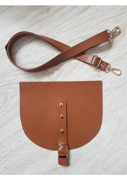 Deri Çanta Kapağı ve Askısı