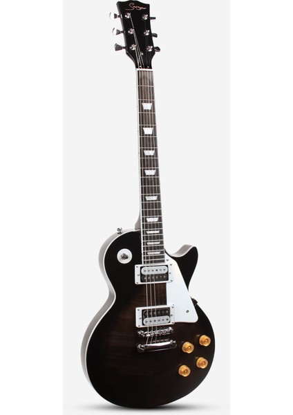 Les Paul Elektro Gitar L-G9-P1 Bk