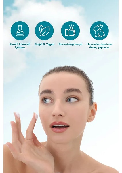 Baga Güneş Koruyucu Krem Spf 50+ Doğal Vegan Uva ve Uvb Işınlarına Karşı Koruma Güneş Kremi fırsatları