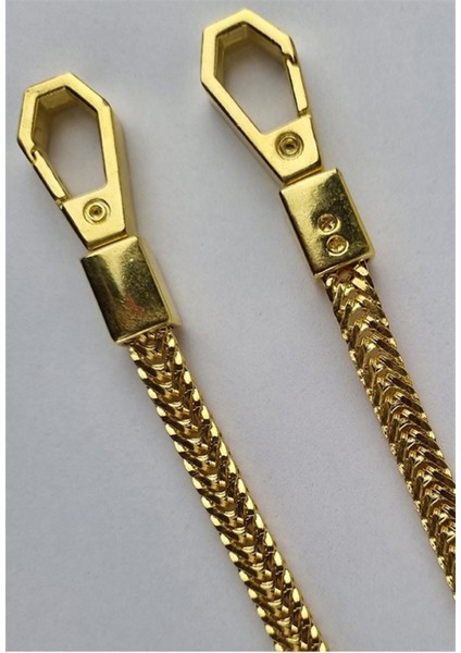 Yılan Zincir Çanta Sapı 100 cm Sarı