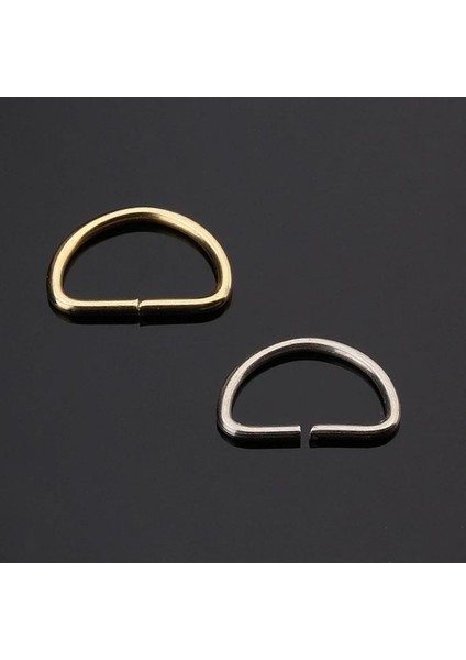 Metal D Halka (10 Adet)