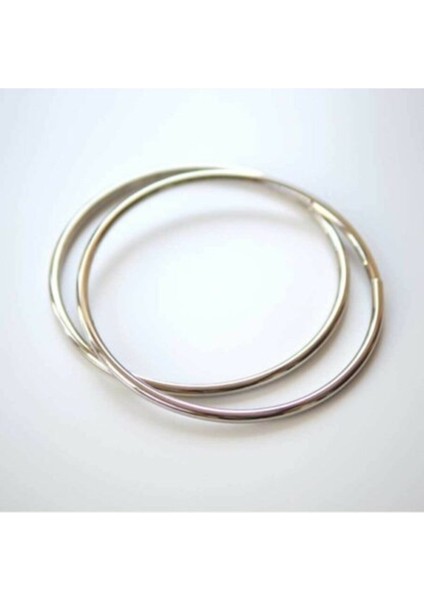 Metal Çanta Sapı 13 cm Gümüş (1 Çift)