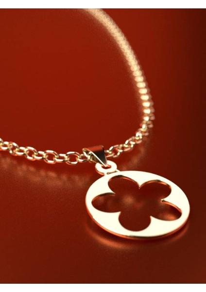 14 Ayar Altın Çiçek Kolye Ucu 0.5 Gr, KC12550 Kodlu fırsatları