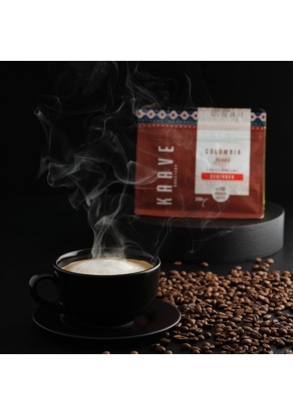 Roastery Colombia Peaks Çekirdek Kahve 250 gr x 4 Paket modelleri