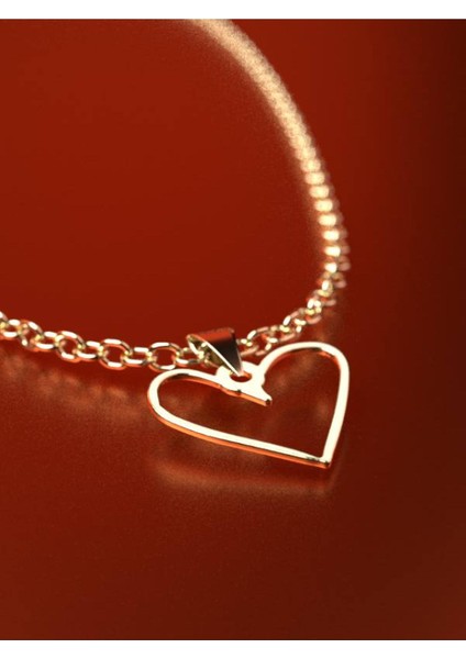 14 Ayar Altın Kalp Kolye Ucu 0.5 Gr, KC17489 Kodlu fırsatları