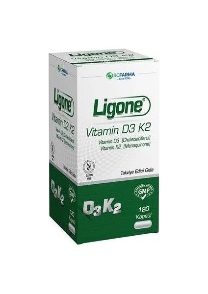 Vitamin D3 K2 120 Kapsül
