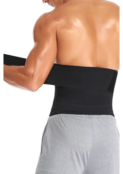 Tummy Wrap Waist Trainer Inceltici Bele Dolamalı Kum Saati Görünüm Sıkılaştırı Bel Korsesi fırsatları