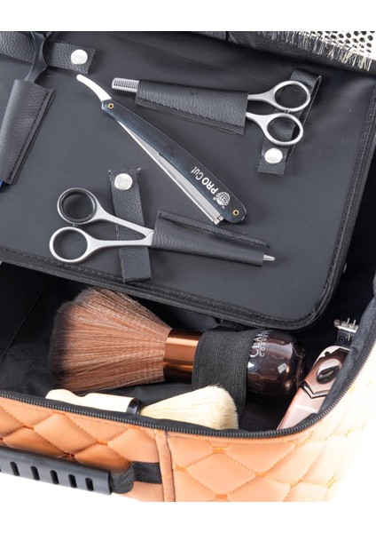 Kuaför Berber Kapitone Taba Deri Malzeme Çantası fırsatları