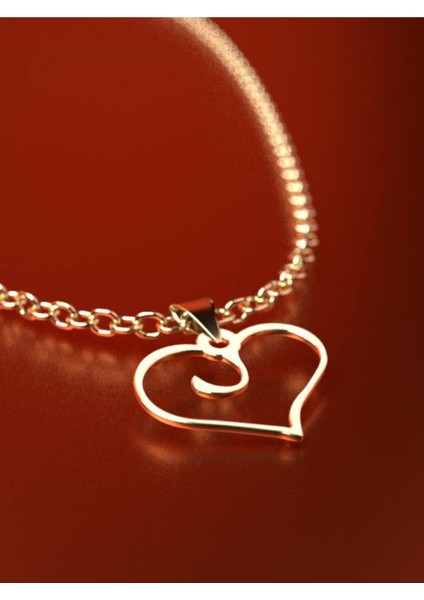 14 Ayar Altın Kalp Kolye Ucu 0.5 Gr, KC17414 Kodlu fırsatları