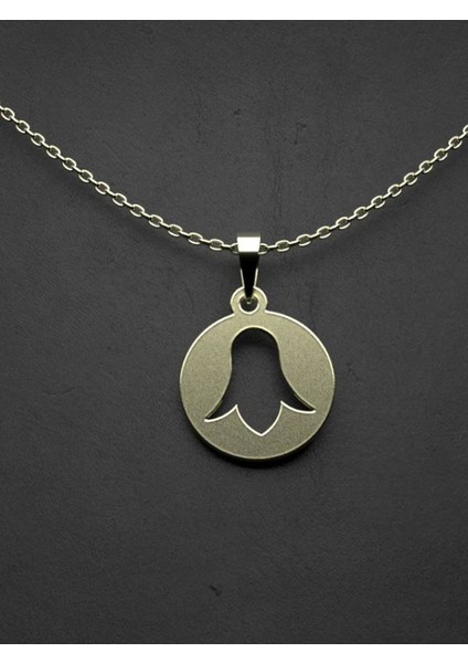 14 Ayar Altın Çiçek Kolye Ucu 0.5 Gr, KC11025 Kodlu