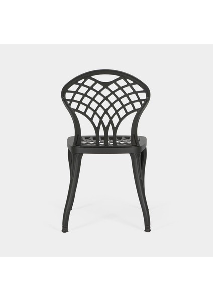 Alüminyum Dış Mekan Sandalye SA141 Ral 9005 Siyah fırsatları