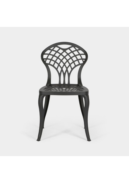 Alüminyum Dış Mekan Sandalye SA141 Ral 9005 Siyah indirimleri