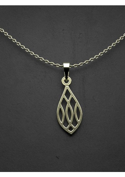 14 Ayar Altın Gözyaşı Damlası Kolye Ucu 0.5 Gr, KC10835 Kodlu