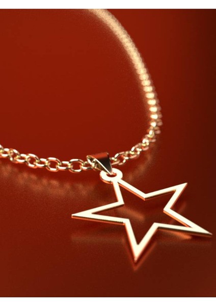 14 Ayar Altın Yıldız Kolye Ucu 0.5 Gr, KC15403 Kodlu fırsatları