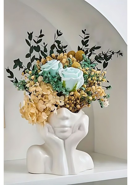 Siyah Dekoratif Vazo Obje Ev Dekorasyon Masa Üstü Dekor Vazo Model 28 indirimleri