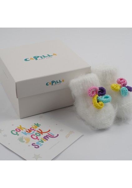 Yenidoğan Hediye Yumuşacık Sevimli Unicorn El Yapımı Bebek Patik 0-3 Ay fiyatları