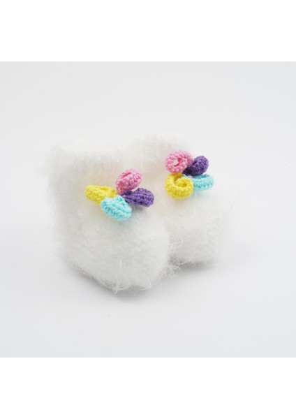 Yenidoğan Hediye Yumuşacık Sevimli Unicorn El Yapımı Bebek Patik 0-3 Ay modelleri