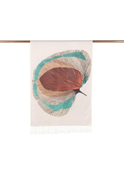 Ipek Ağacı Desenli Ipek Şal 6435-KREM modelleri