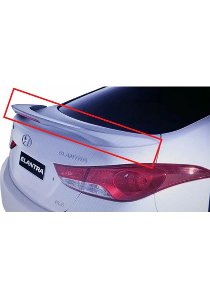 Elantra 2009-2015 Işıklı Spoiler (( Boyasız ))
