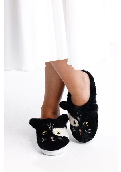 Caty Peluş Kadın Ev Terliği