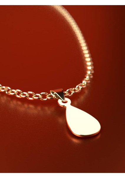 14 Ayar Altın Gözyaşı Damlası Kolye Ucu 0.5 Gr, KC14557 Kodlu fırsatları