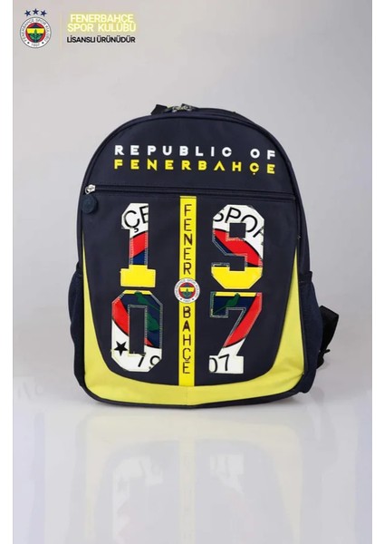 Lisanslı Fenerbahçe Ilkokul Çantası 1907 Republic Of Fenerbahçe