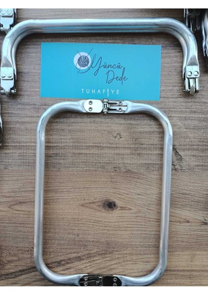 Gizli Burs Kağıt Ip Çanta Yapmak Için 1 Adet 22 cm Çanta Aparatı Makrome-Mum Ip Çanta Örgü Çantalar