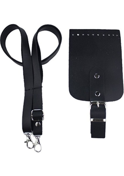 Deri Örgü Çanta Cüzdan Telefonluk Yapım Seti Büyük Model- 1 Set