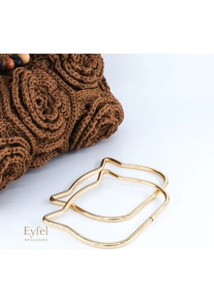 "metal Çanta Sapı – Örgü ve El Yapımı Çantalar Için Dayanıklı Demir Askı Aparatı"