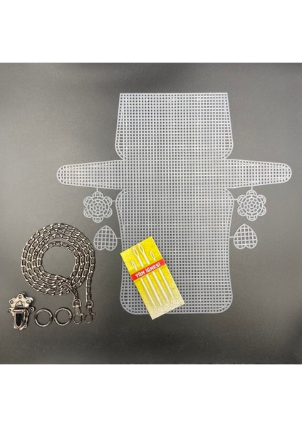 Plastik Kanvas Çanta Seti