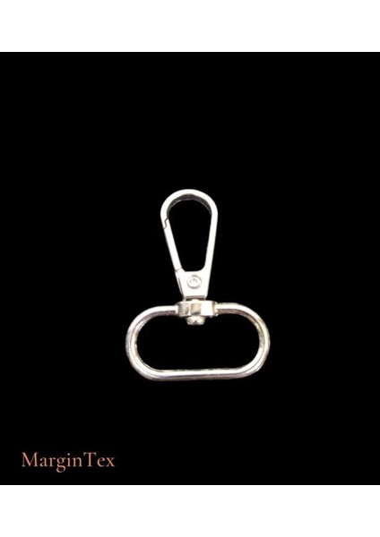 2.5 cm Metal Kanca Nikel 10 Adet