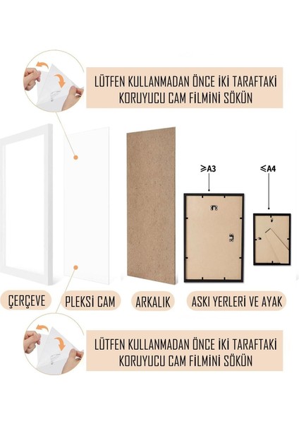 Renkli Kurutulmuş Çiçekler ile Modern ve Şık Duvar Dekoru, Beyaz Çerçeveyle Tamamlanmış indirimleri