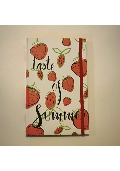Defter Çizgili A5 Sert Kapak Lastikli