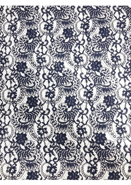 Desenli Güpür-Elbise-Yelek-Ceket 140CM En